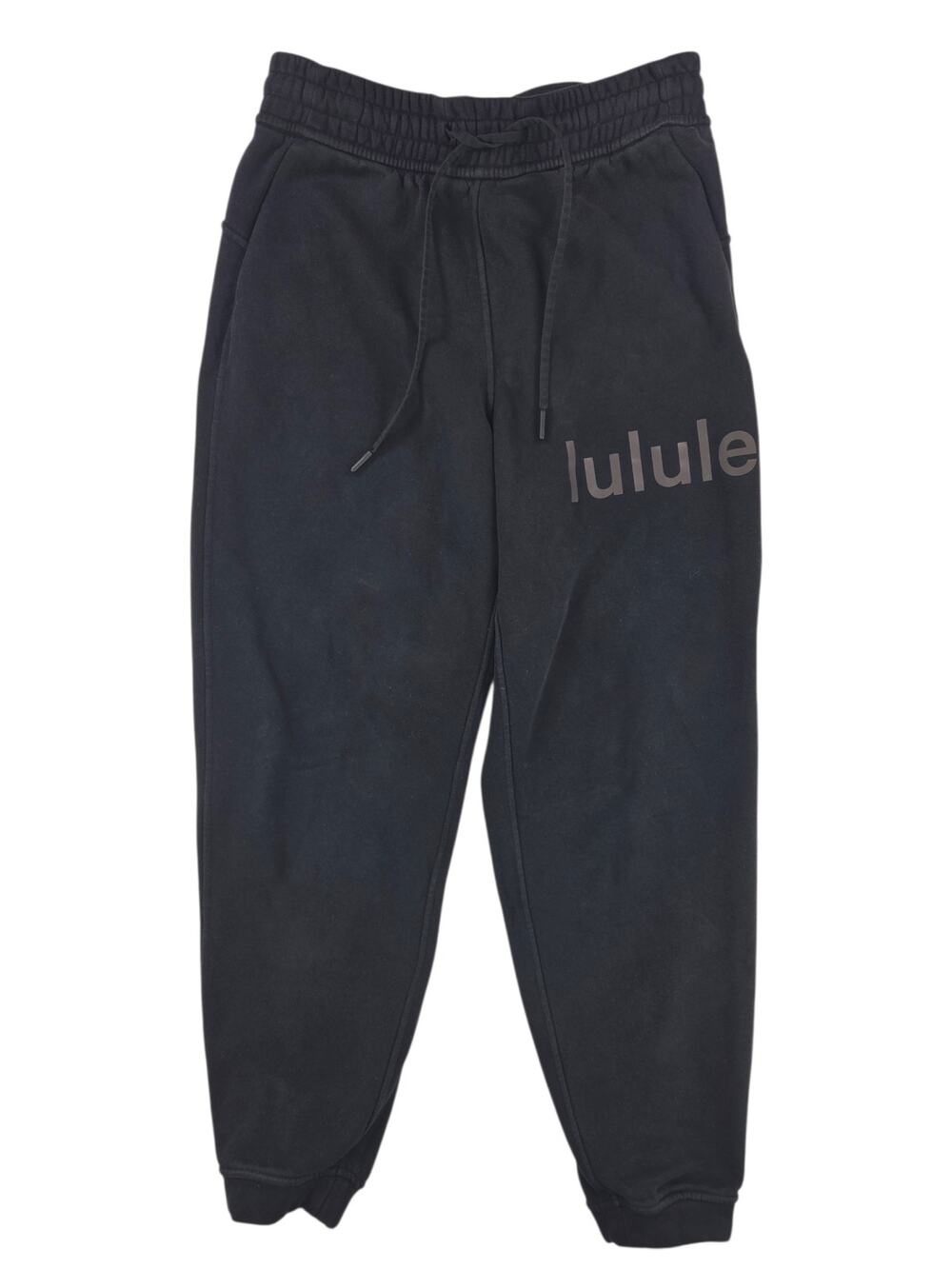 Lululemon | Black Loungeful High-Rise Graphic Jogger | Size 6
